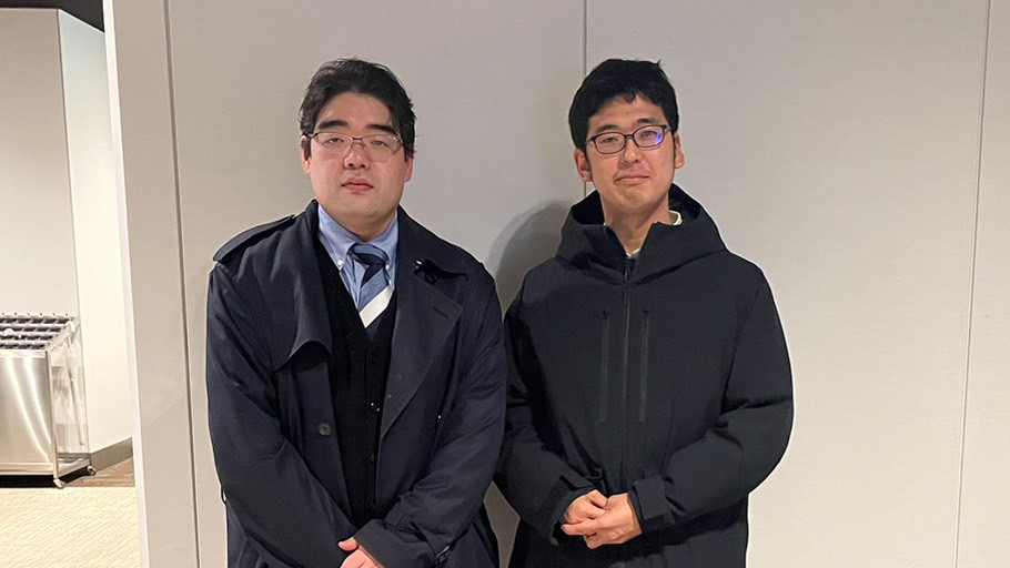 バード国際特許事務所の弁理士・阪上健と特許技術者・大口祐生