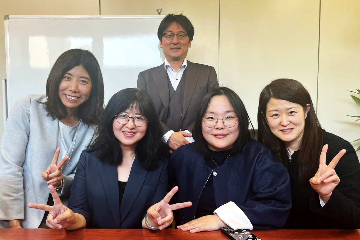 北京品源知識産権代理有限公司の武先生・段先生・朴先生・下岡様