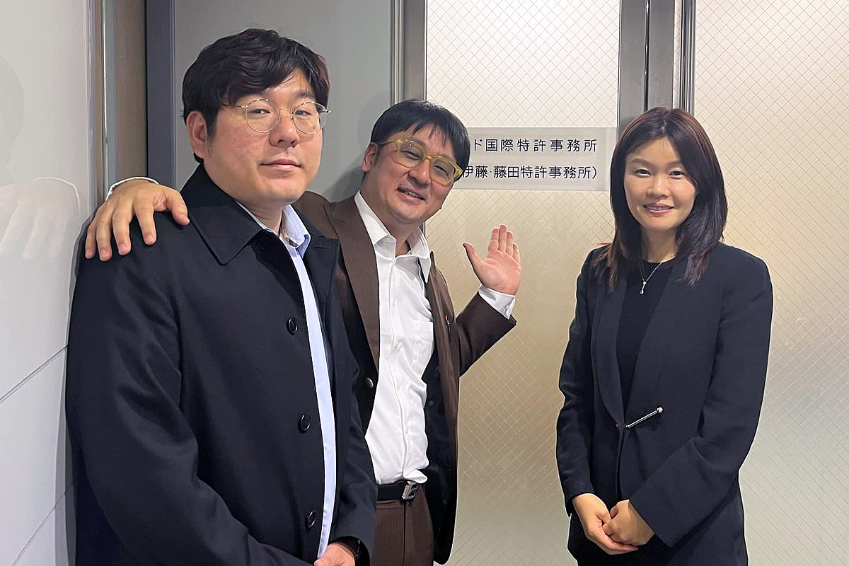 韓国　THE WAVE IP Law Firmのジン・ウンジョン先生
